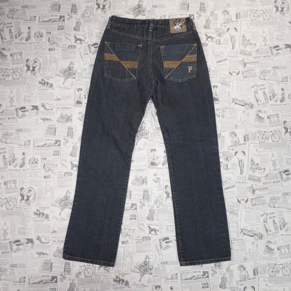 18 - Vintage Y2K Beverly Hills Polo club 2000s denim pants